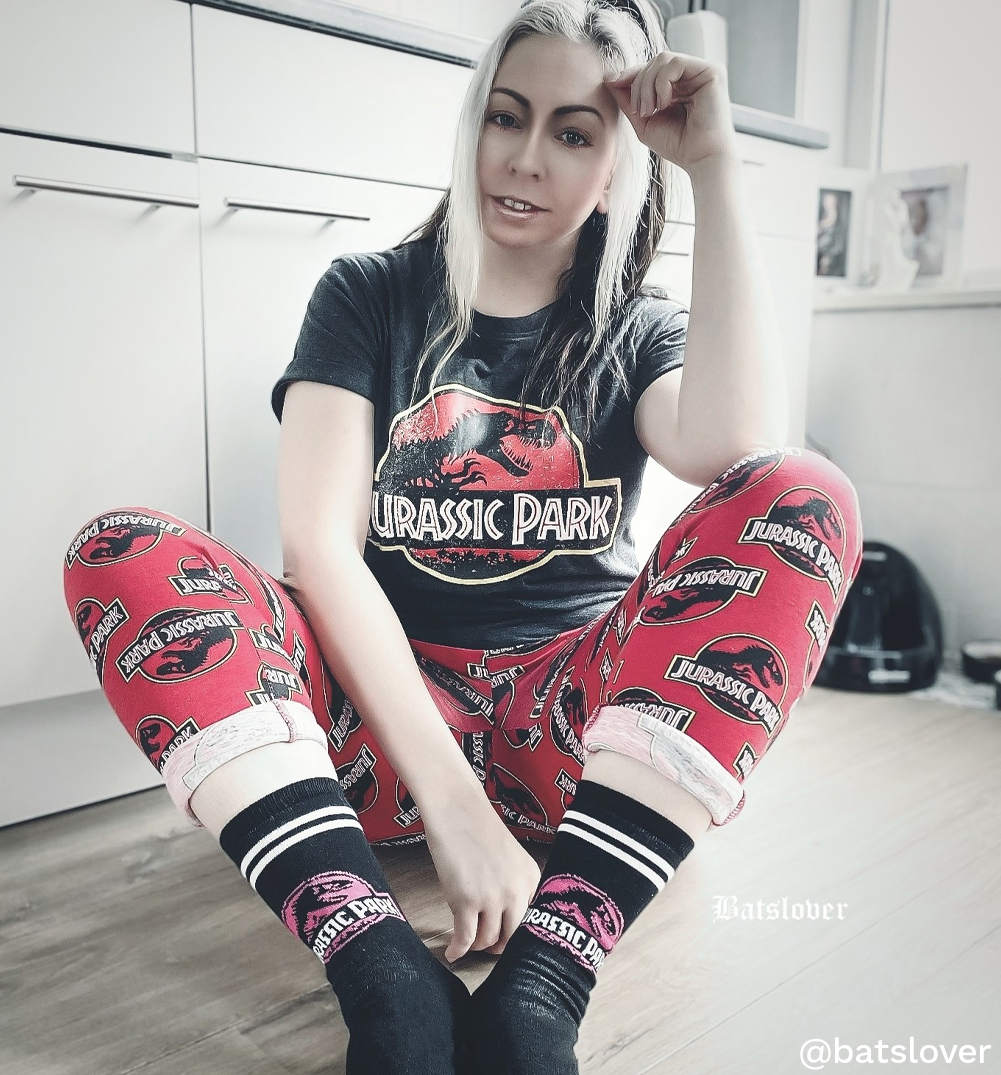 Women's Charcoal Jurassic Park Pyjamas