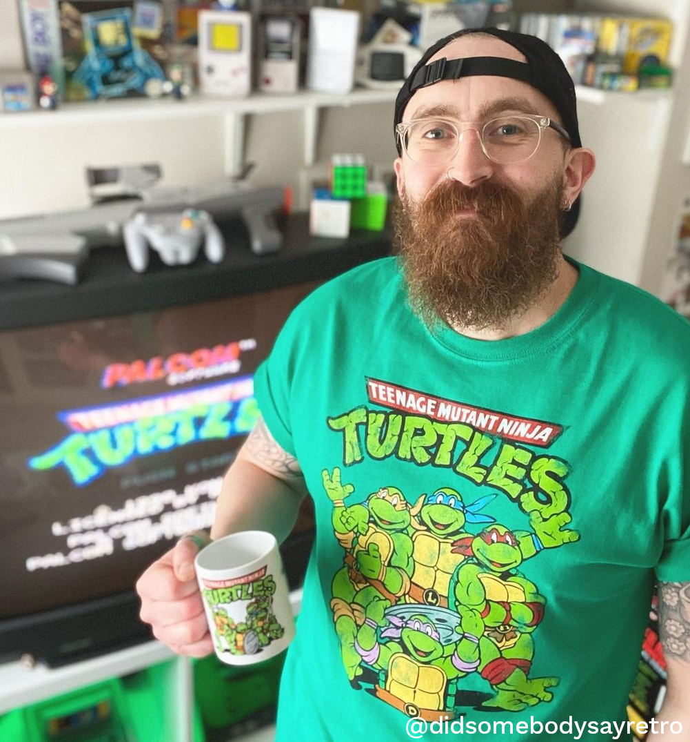 Men's Classic Teenage Mutant Ninja Turtles Green T-Shirt