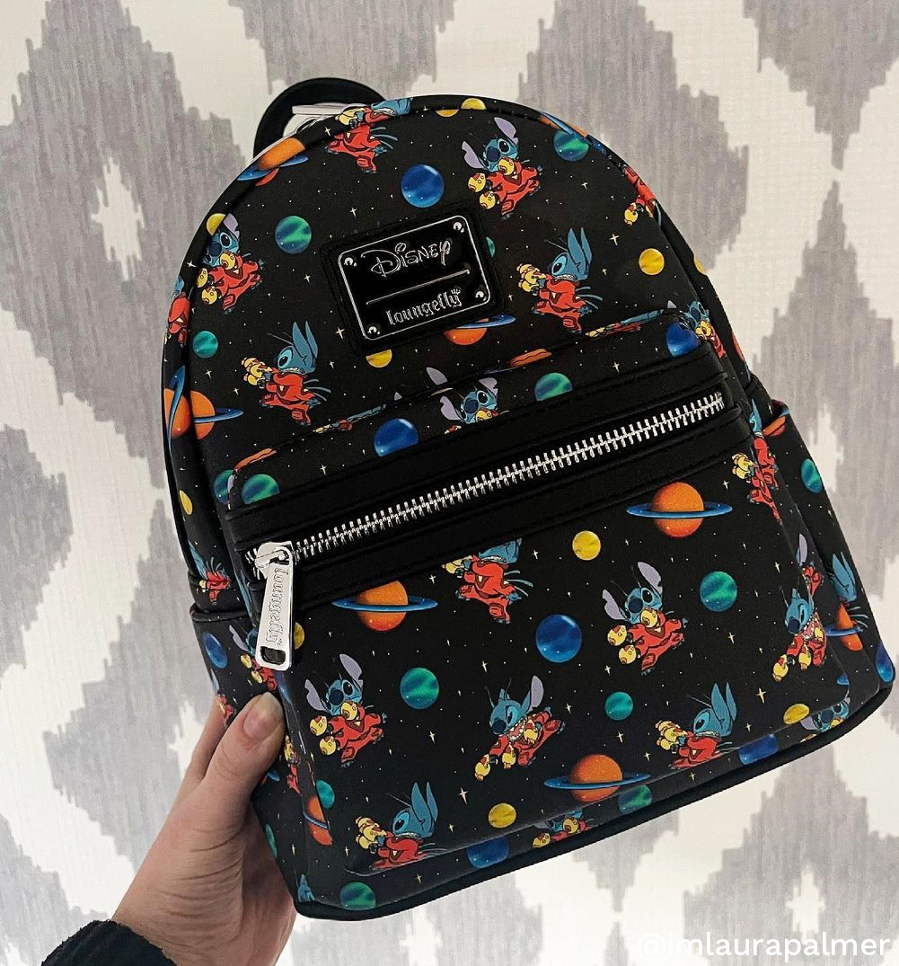 Loungefly Disney Lilo And Stitch Stitch In Space All Over Print Mini ...