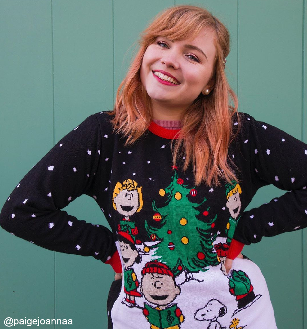 Peanuts Snoopy Knitted Christmas Jumper