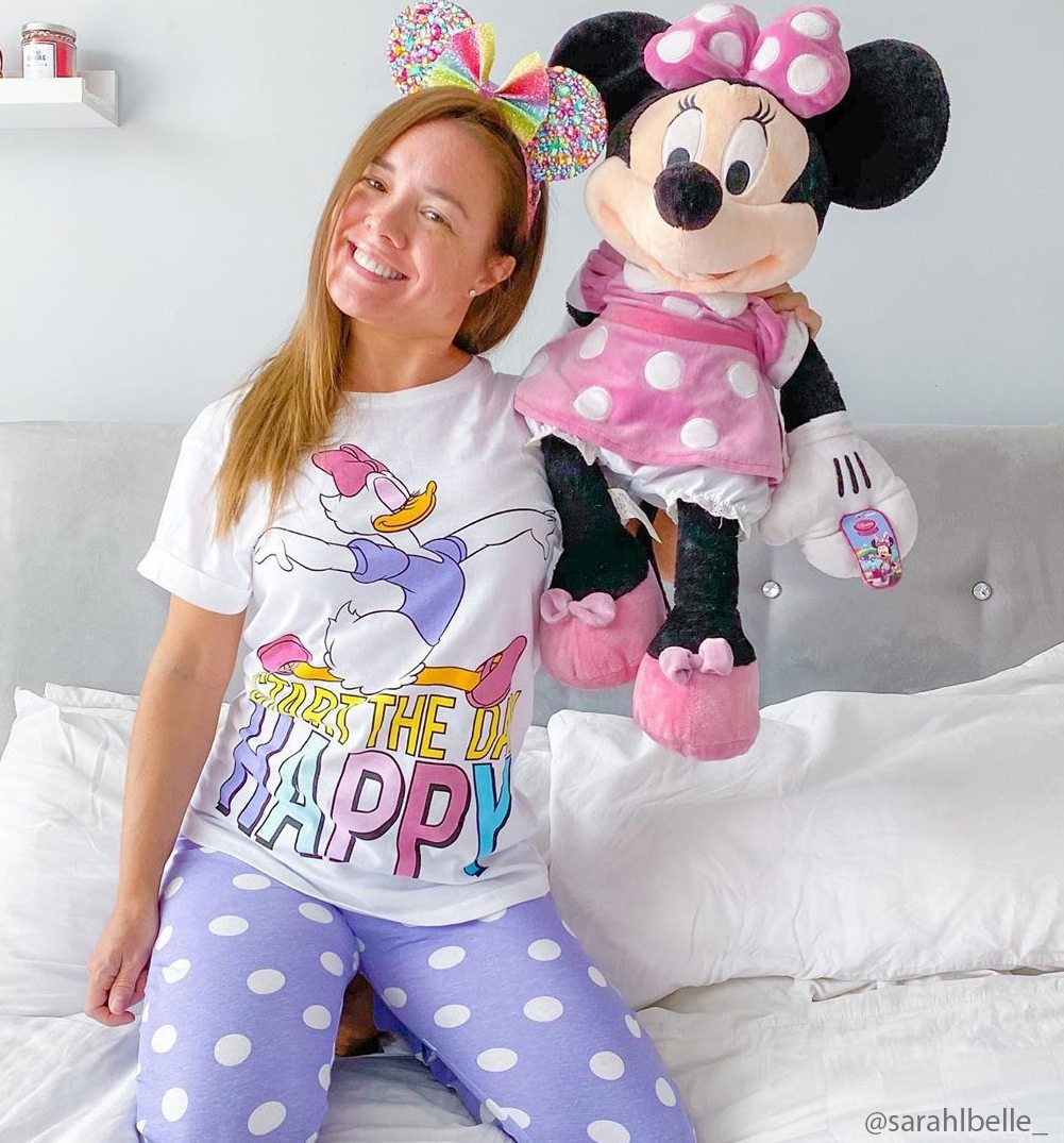 Women's Daisy Duck Start The Day Happy Disney Pyjamas
