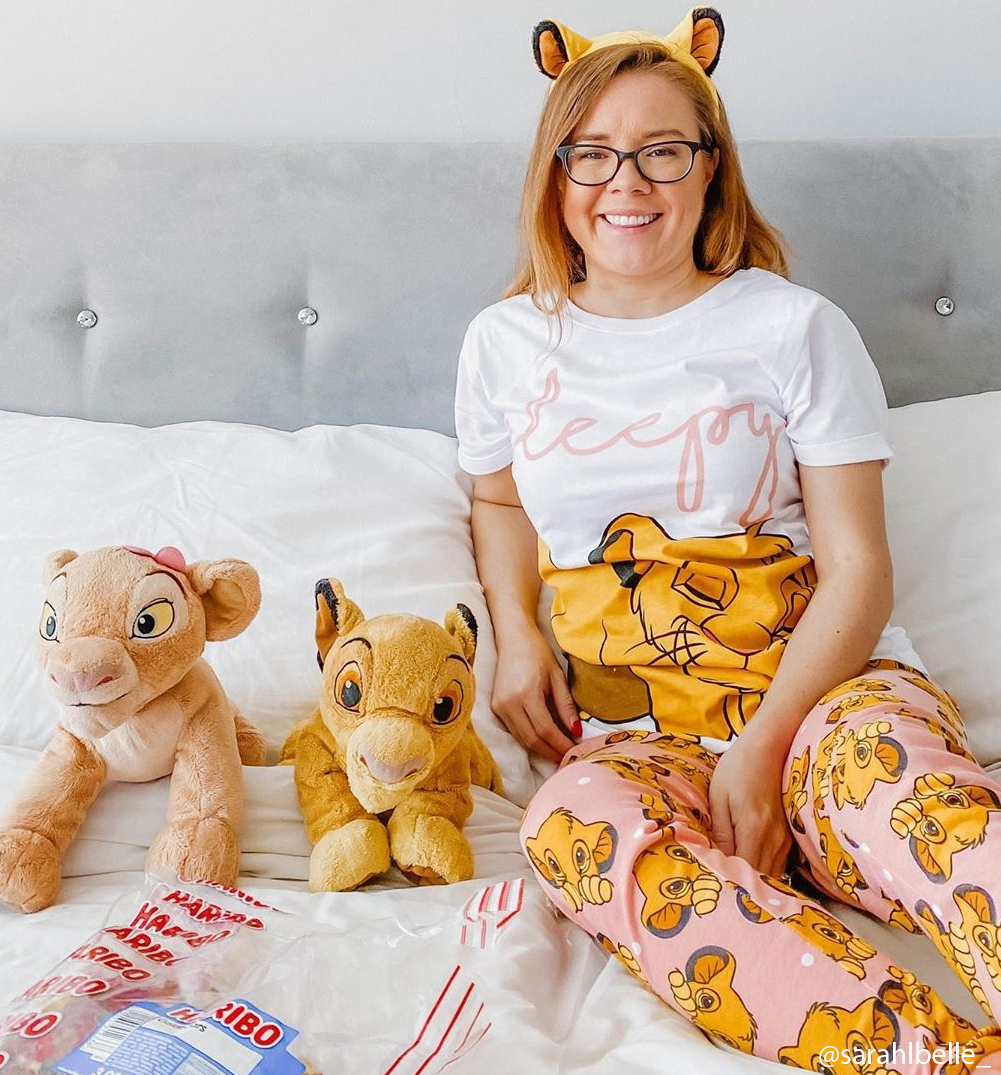 Women's Lion King Sleepy Simba Disney Pyjamas