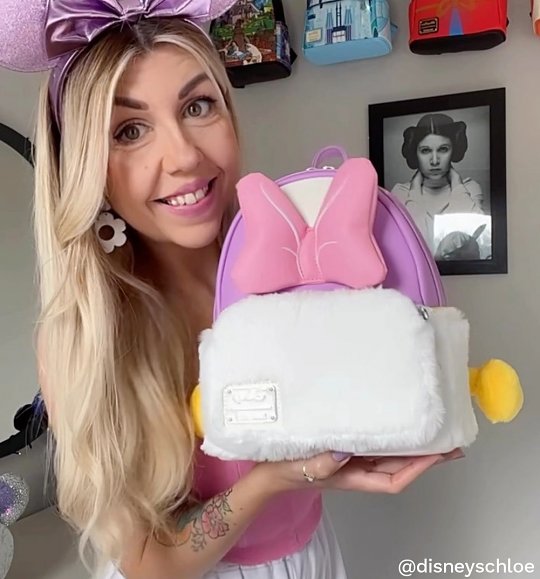 Loungefly Disney Daisy Duck Mini Backpack