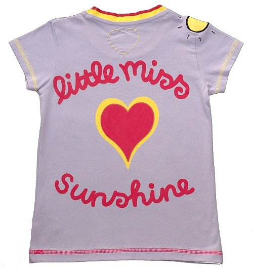 Retro Little Miss Sunshine Kids T-Shirt from Fabric Flavours
