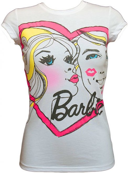 Barbie Smooch Women's T-Shirt from Mighty Fine