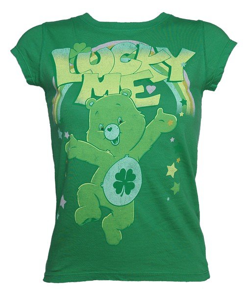 Lucky Me Ladies Care Bears T Shirt From Famous Forever