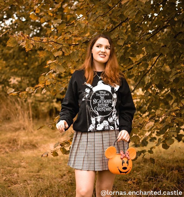 OFFICIAL The Nightmare Before Christmas Black Sweater, Size: 5XL