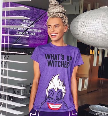 Women's Ursula What's Up Witches The Little Mermaid T-Shirt Women's Ursula What's Up Witches The Little Mermaid T-Shirt