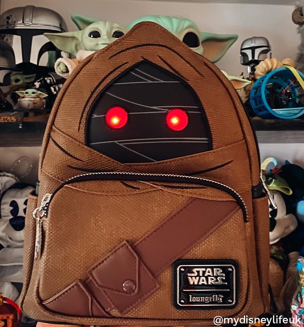 Loungefly The Mandalorian Jawa Light Up Mini Backpack